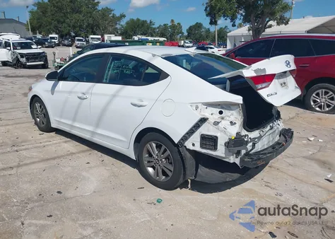 2018 Hyundai Elantra Sel из США, поврежденный, VIN 5NPD84LF4JH267020